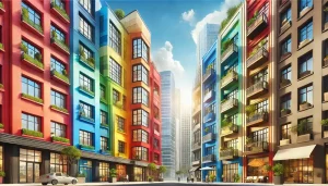 روانشناسی رنگ در نمای ساختمان: تأثیرات و کاربردها در طراحی معماری
