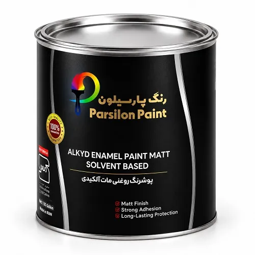 پوشرنگ روغنی مات آلکیدی